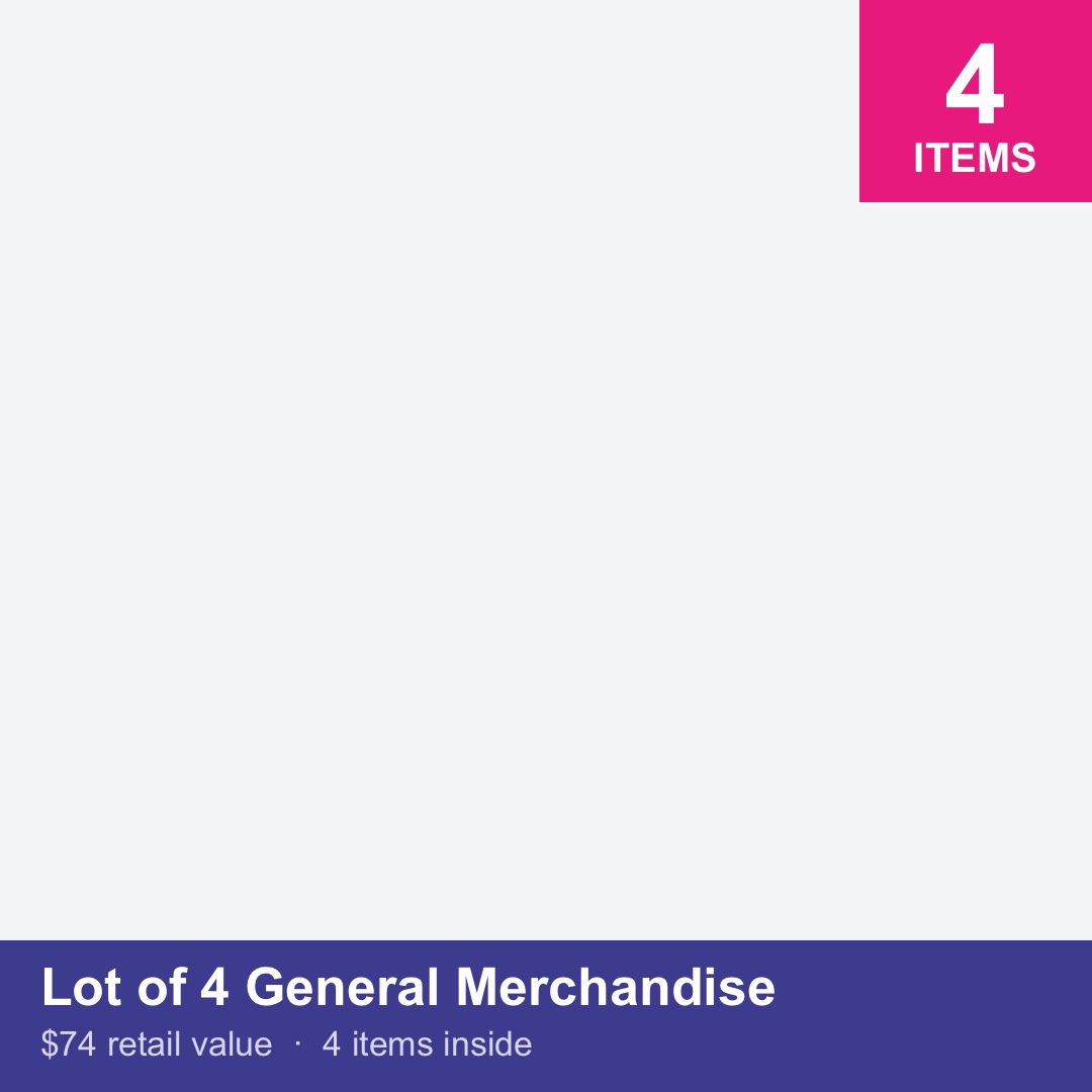 Lot of 25 General Merchandise sold price at auction in Canada