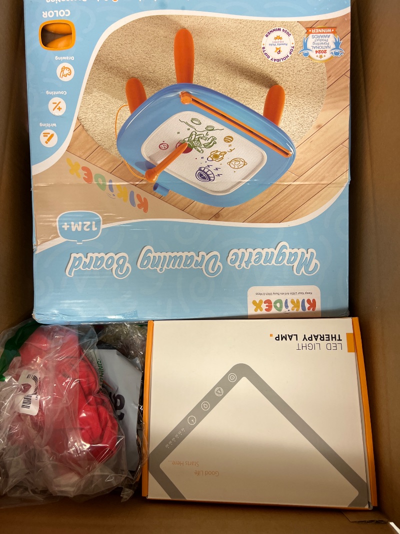 Lot of 10+ assorted products ( General merchandise)Box size sold price at auction in Canada