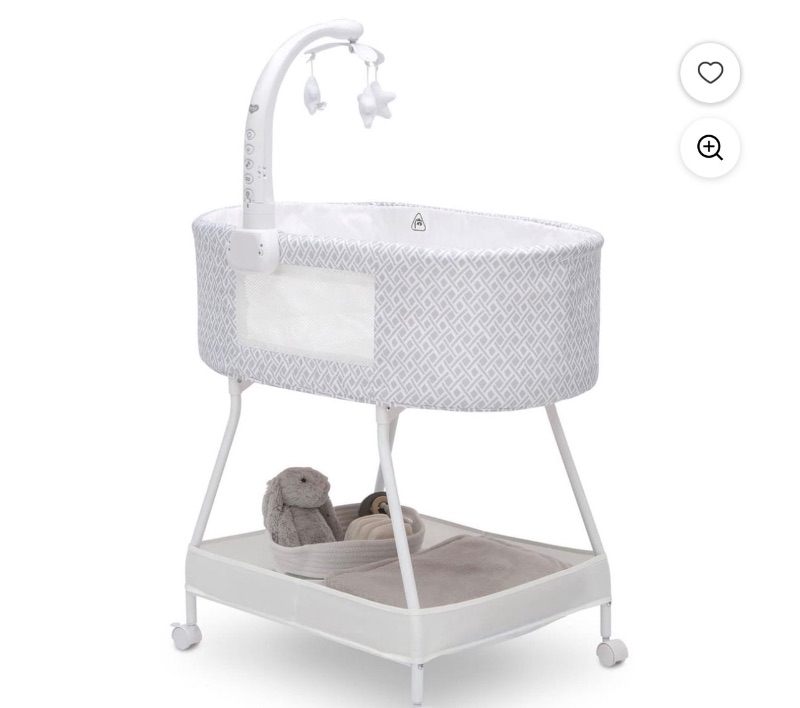 Delta Children Sweet Slumber Bassinet, Garden Path sold price at auction in Canada
