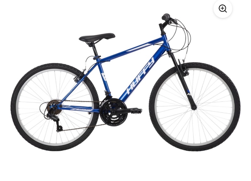 Huffy 26" Rock Creek Mountain Bike, Fits Riders 60"+, Teal sold price at auction in Canada