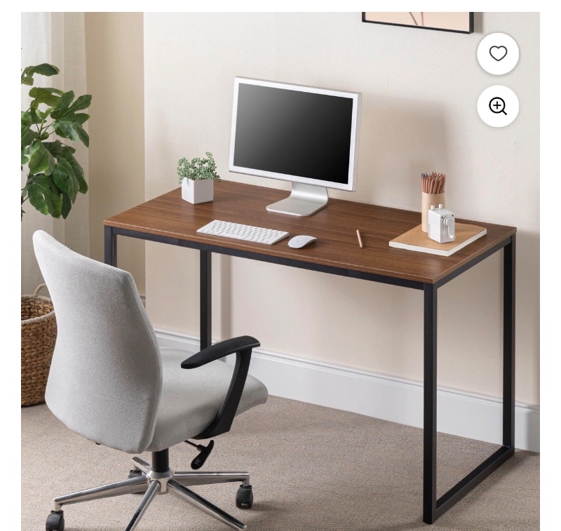 Zinus Jennifer Modern Minimalist Office Desk sold price at auction in Canada