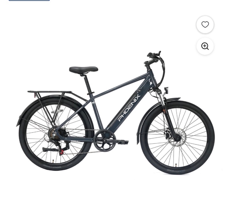 Phoenix Step-Over 27.5" Front Suspe sold for $210 at auction (list price $700)