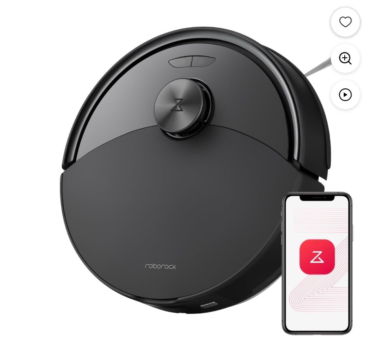 Roborock Q10 S5 Robot Vacuum Cleane sold for $45 at auction (list price $520)