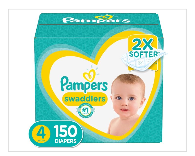 Pampers, Swaddlers Diapers, Size 5, 100 Count sold price at auction in Canada