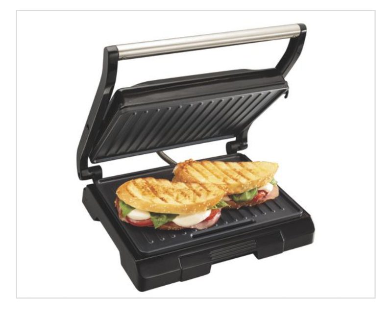 Hamilton Beach Electric Panini Press & Compact Grill sold price at auction in Canada