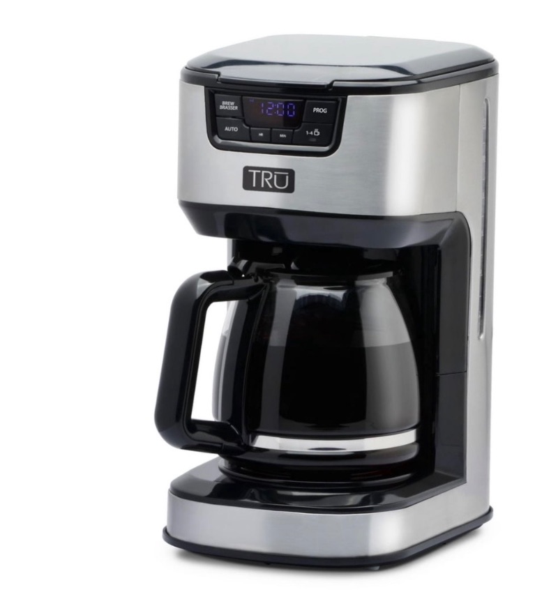 TRU 12 Cup Digital Coffee Maker sold price at auction in Canada