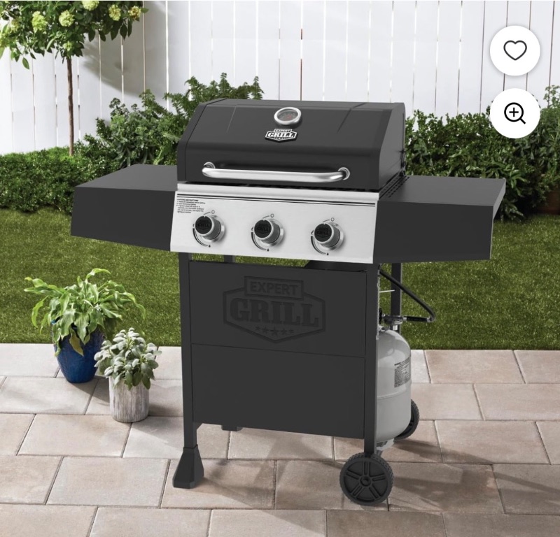 Expert Grill 3 Burner Propane Gas BBQ Grill sold price at auction in Canada