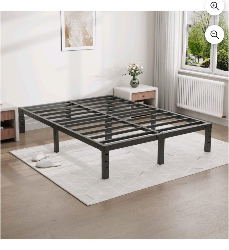 Full Bed Frame GELBIY Full Size Me sold for $25 at auction (list price $390)