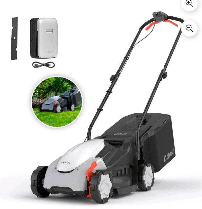 Litheli 20V Cordless Electric Lawn sold for $75 at auction (list price $400)