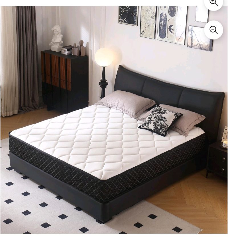 Com4Rest Queen Mattress 10 Inch Me sold for $70 at auction (list price $400)