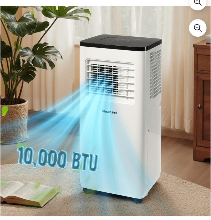 10000 BTU Portable Air Conditioner 350 sq. ft. with Wi-Fi sold price at auction in Canada