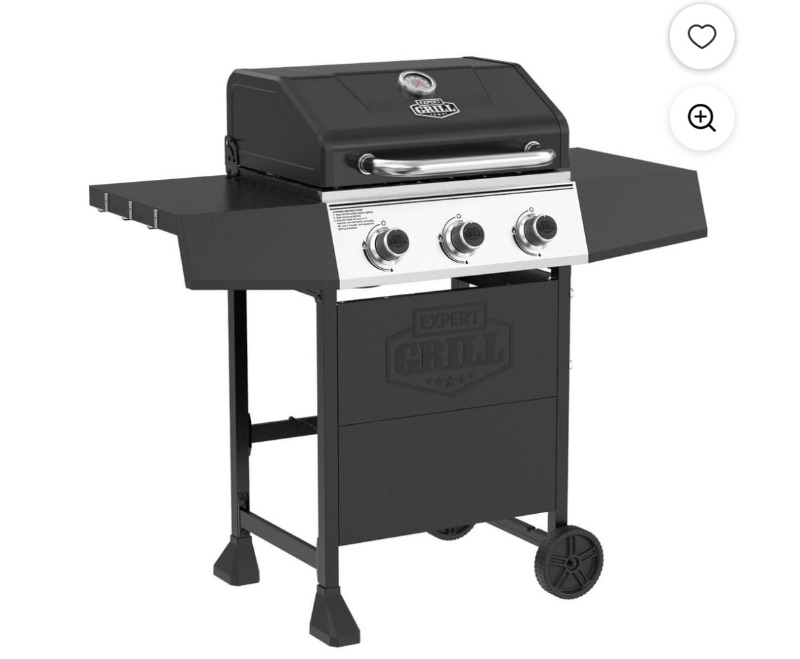 Expert Grill 3 Burner Propane Gas BBQ Grill sold price at auction in Canada
