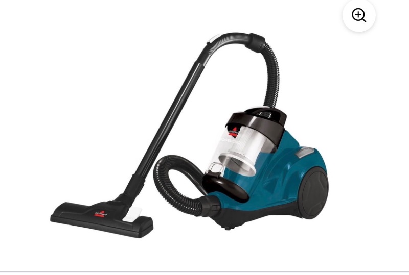 BISSELL PowerForce Bagless Canister Vacuum Cleaner - Teal sold price at auction in Canada