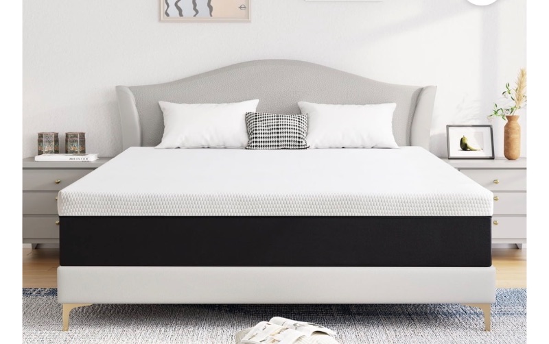 6 Inch Twin Mattress, GELBIY Cooling Gel Memory Foam sold price at auction in Canada