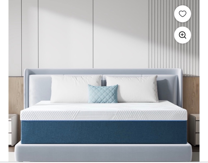 GELBIY 8 inch Full Mattress sold price at auction in Canada