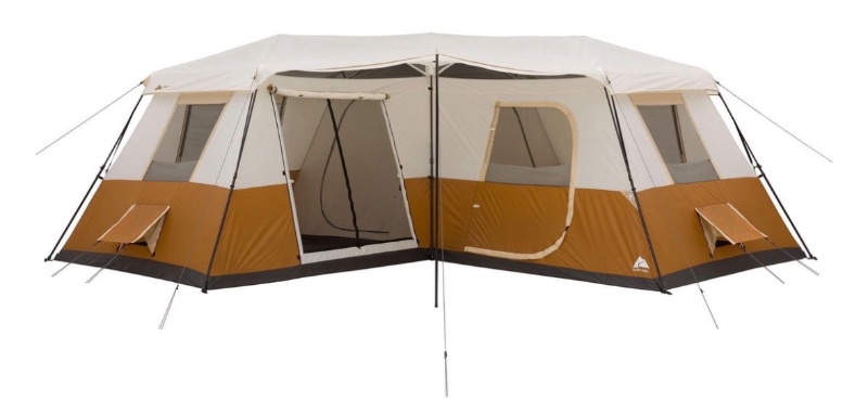 Ozark Trail 12-Person L-Shape Insta sold for $55 at auction (list price $400)