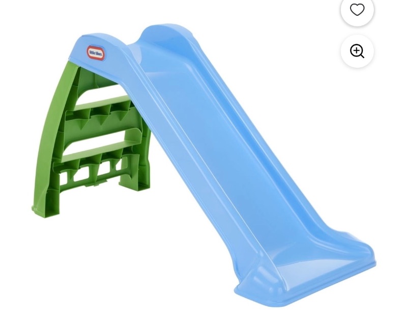 Little Tikes First Slide - Blue/Green sold price at auction in Canada
