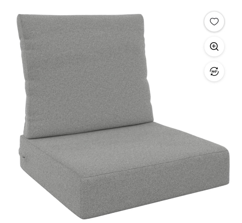 Better Homes & Gardens 24" × 24" Navy Premium Deep Seat sold price at auction in Canada