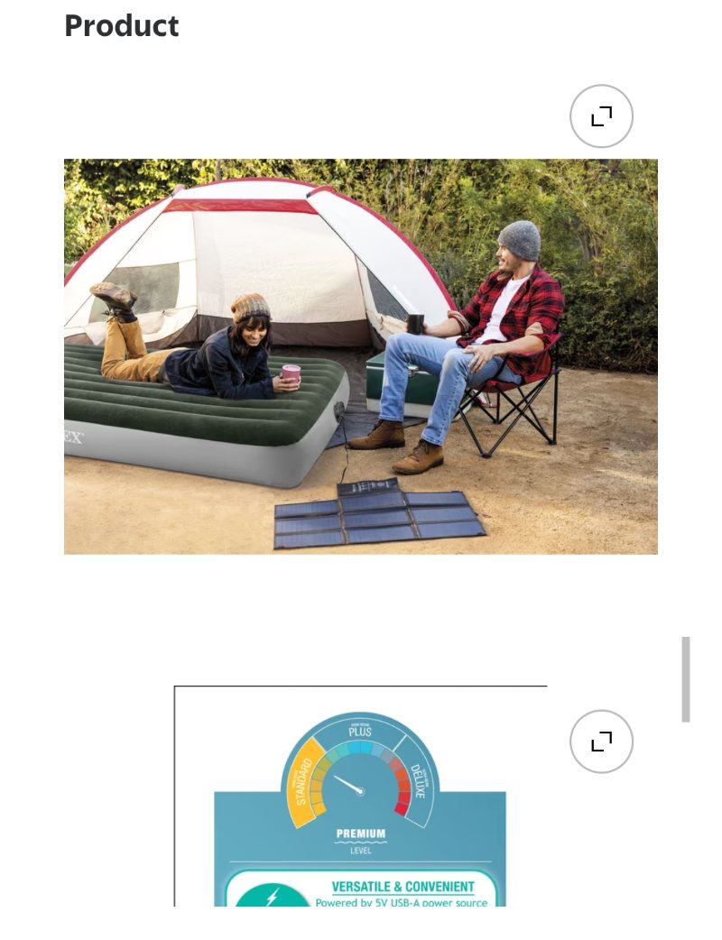 INTEX Dura-Beam® Prestige Air Mattress with USB Pump sold price at auction in Canada