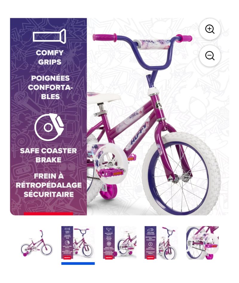 Huffy 16" Sea Star Kids' Bike, Fits Riders 42" - 48" sold price at auction in Canada