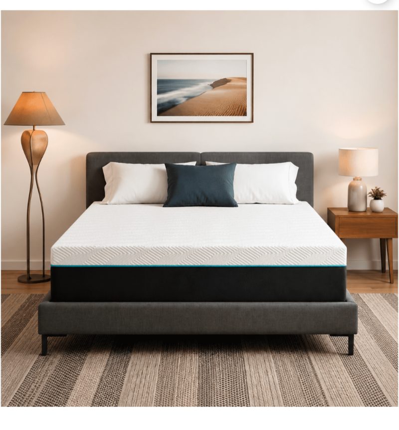 Full Mattress Lecuneey 12" Gel Mem sold for $45 at auction (list price $350)