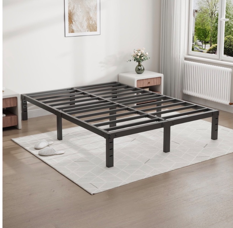 Full Bed Frame GELBIY Full Size Me sold for $25 at auction (list price $389)